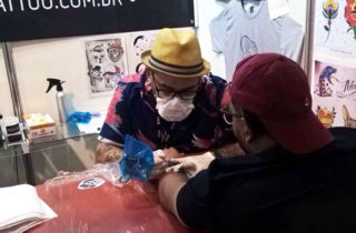 Tattoo Animal! O Flash Day será no 16/09, com desenhos exclusivos voltados para o universo Pet. Foto: Rodolpho Dias